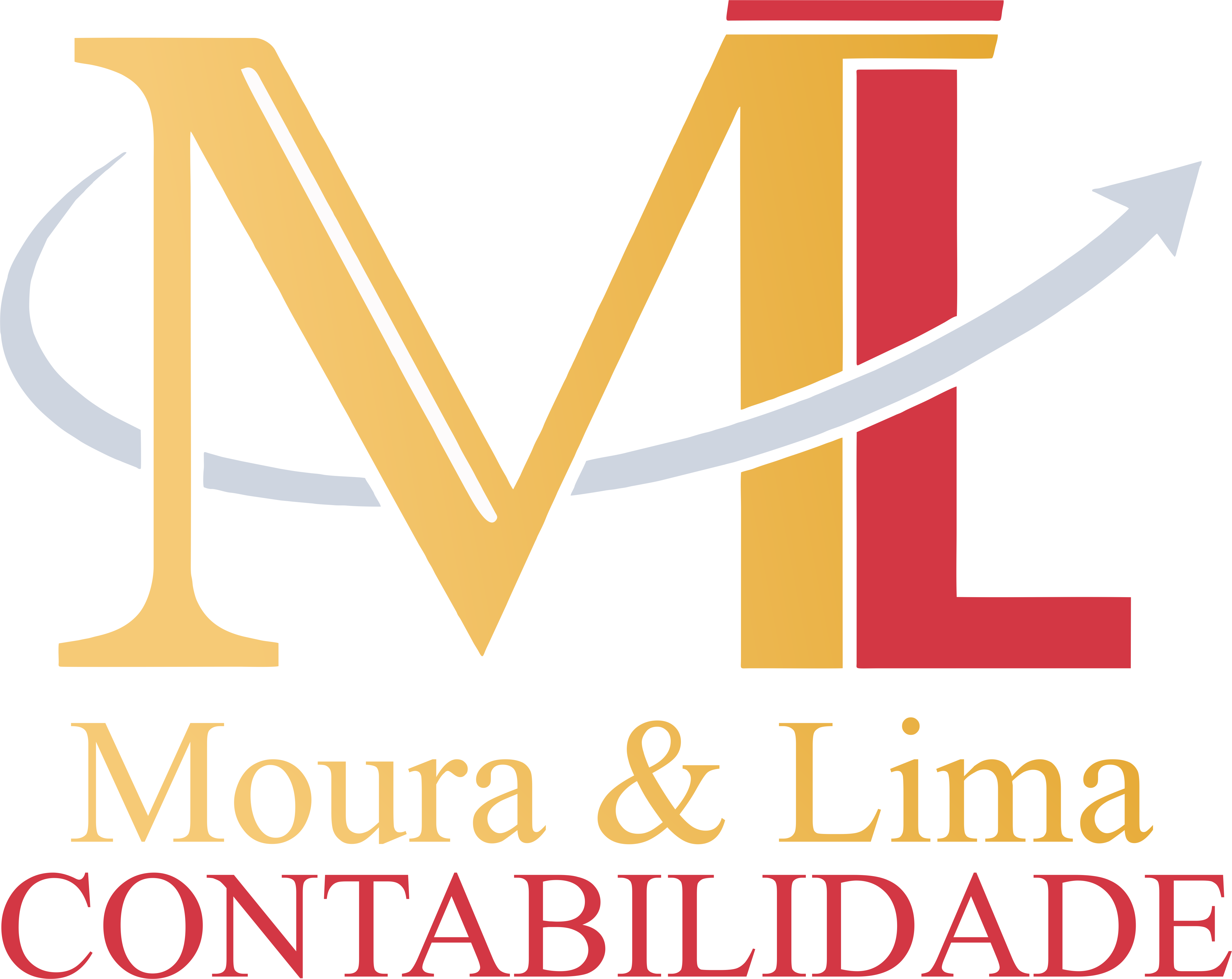 Logotipo Moura & Lima Contabilidade